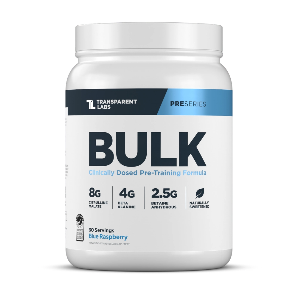 Bulk Pre-Workout tub