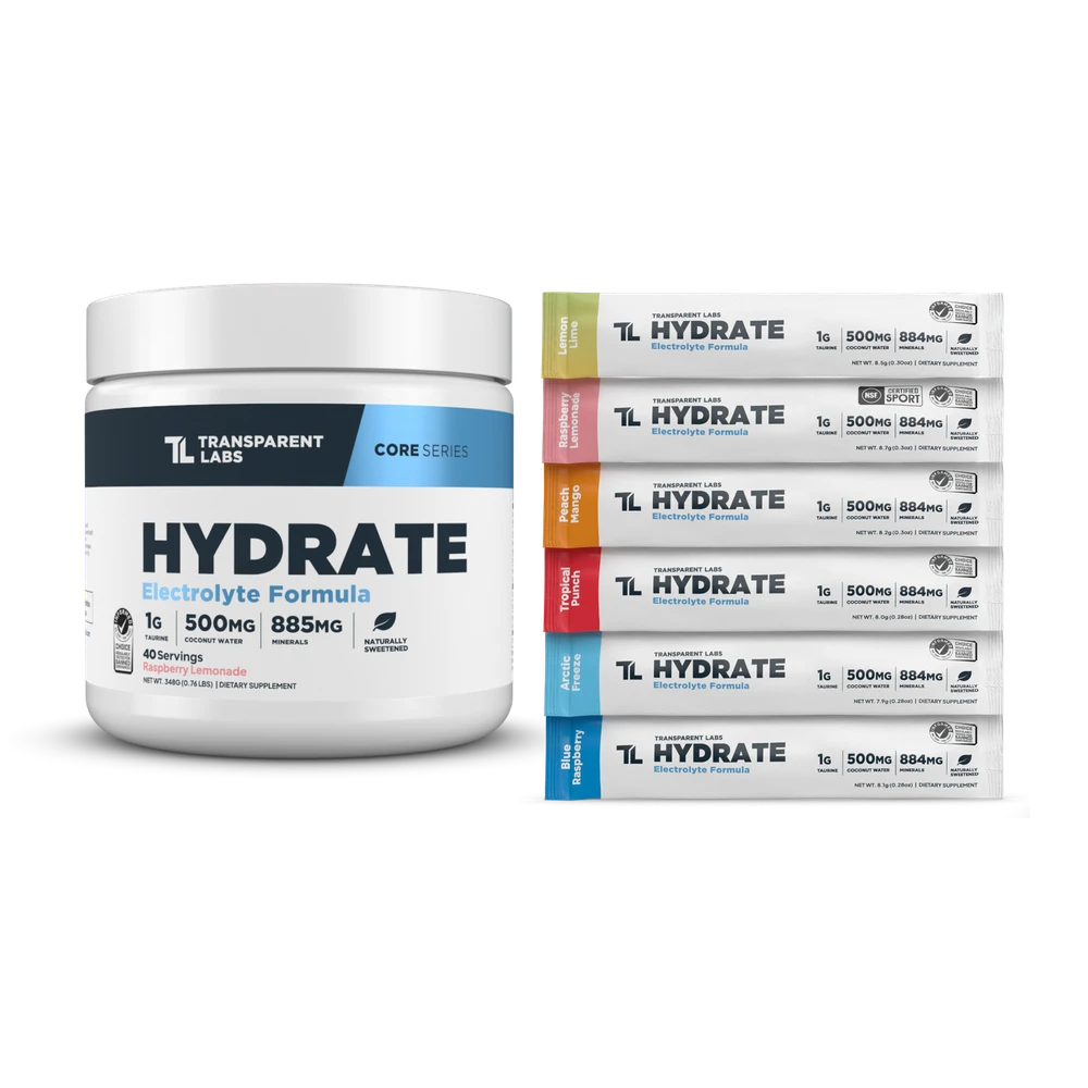 Hydrate tub with sample sticks